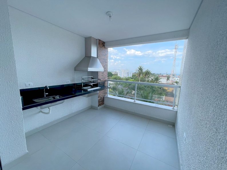 Varanda do apartamento